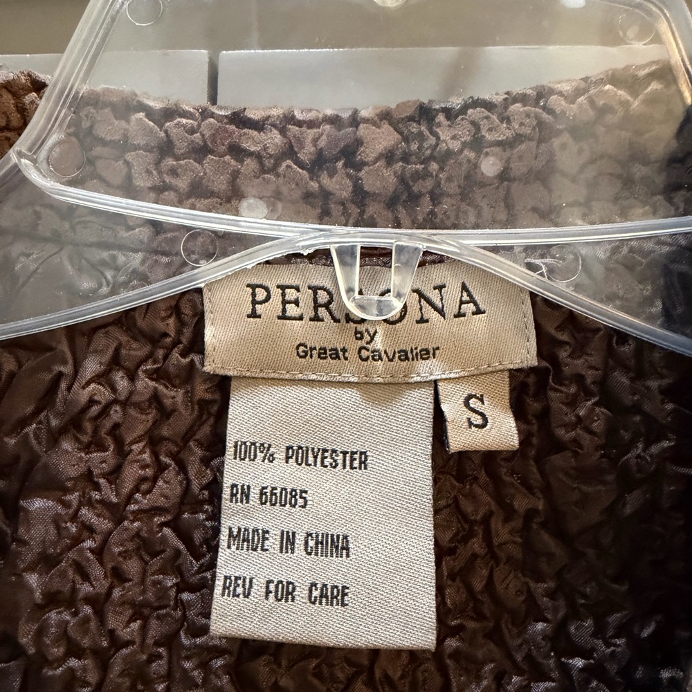 Persona Statement Chocolate Jacket - image 2